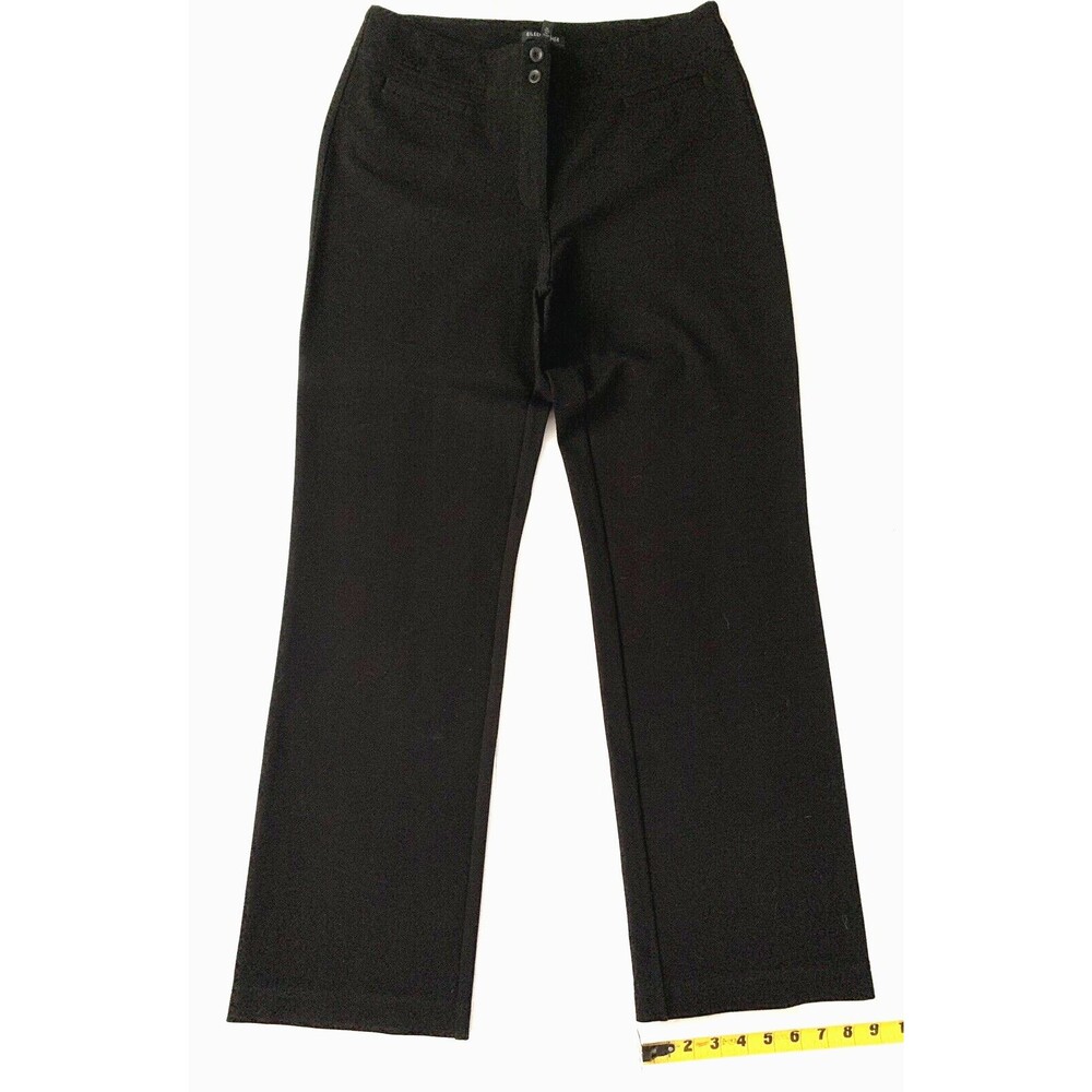 Eileen Fisher Bootcut Pants Sz Small Trousers Viscose Blend Grey Black Lot of 2 - Picture 7 of 8